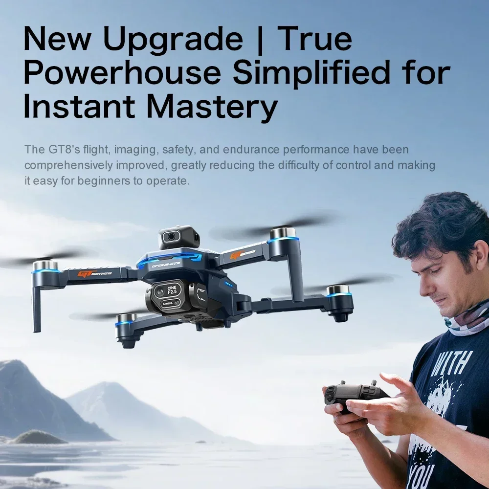 Drohne 4K HD GT8 Kamera Hinder – Drone Surveying Bewertung und Preis